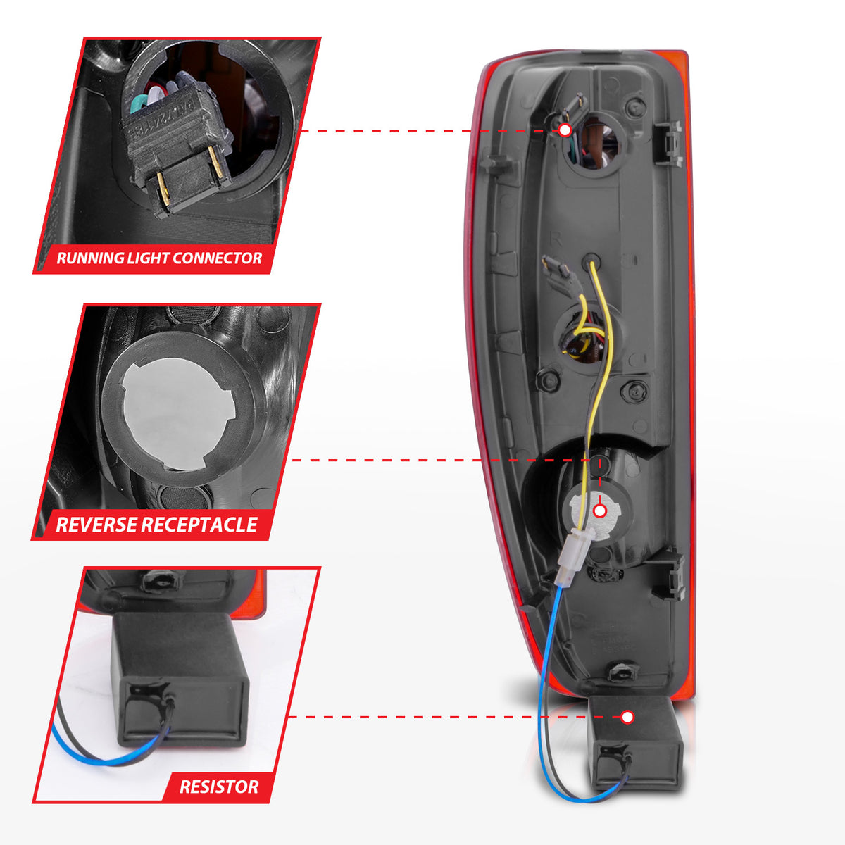 ANZO USA 311384 - Tail Light Set