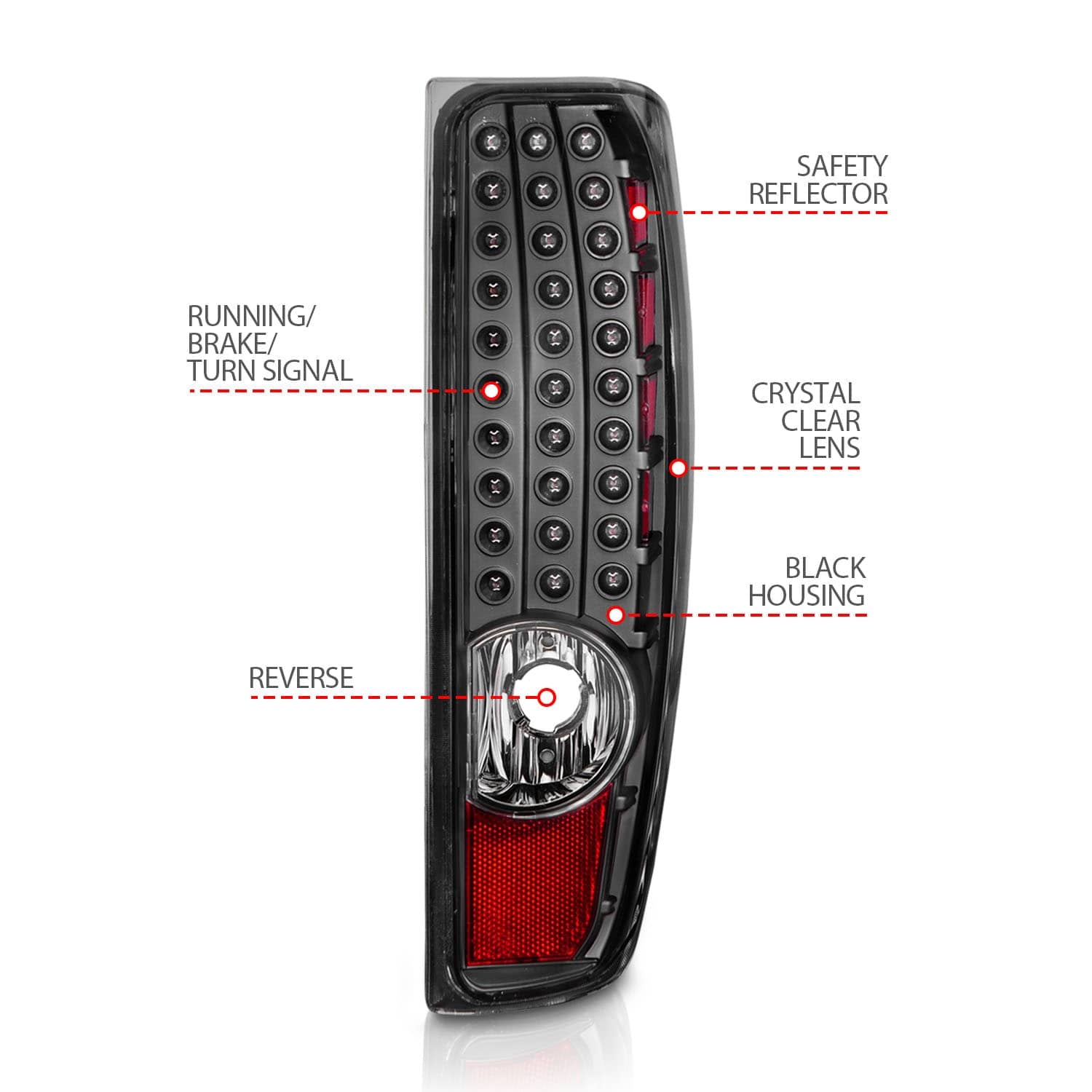 ANZO USA ANZO USA 311385 Tail Light Set