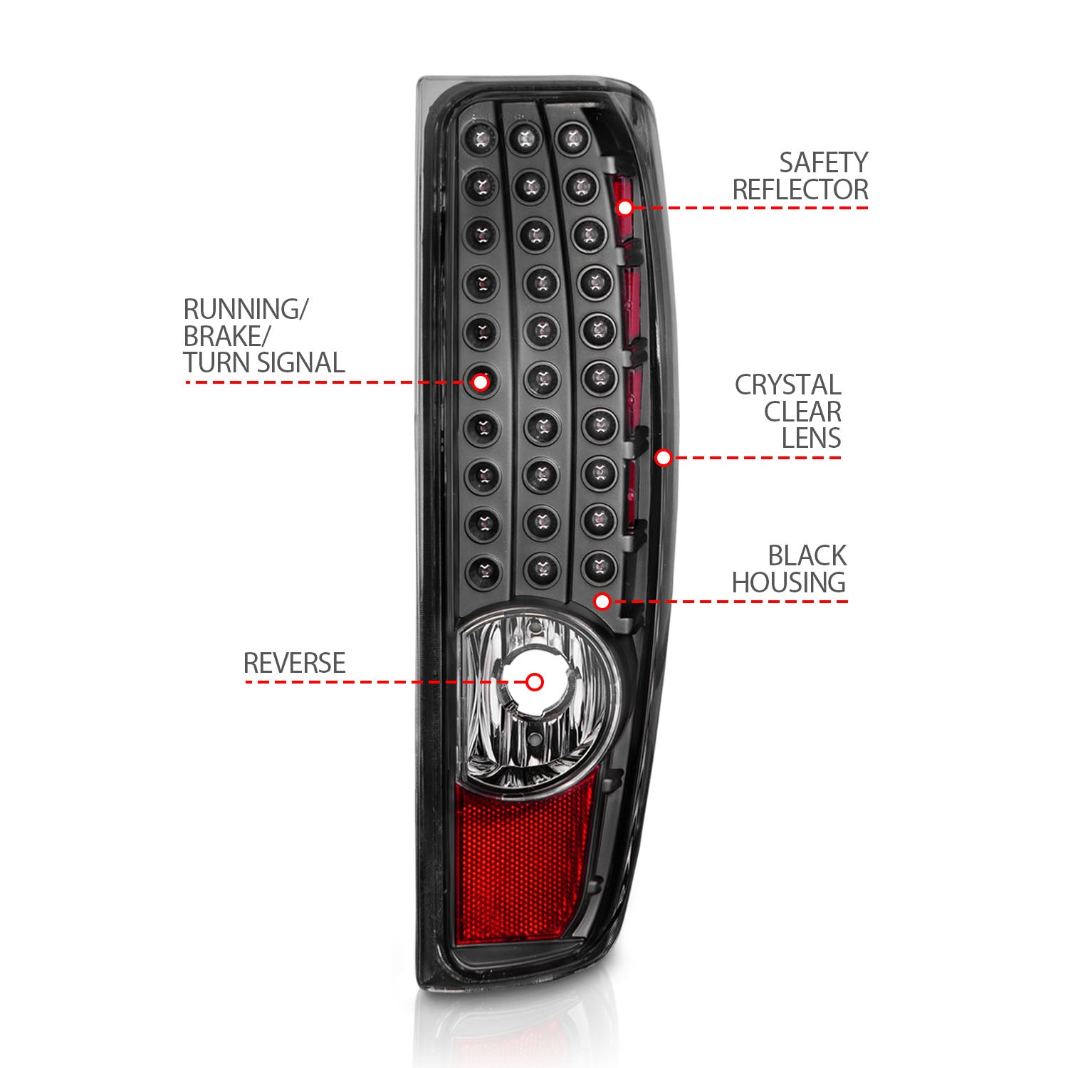ANZO USA 311385 - Tail Light Set