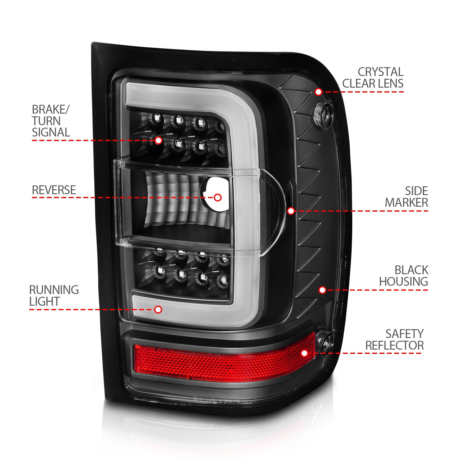 ANZO USA 311390 - Tail Light Set