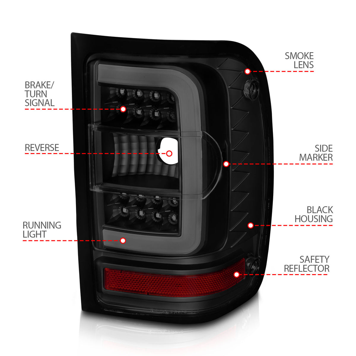 ANZO USA 311391 - Tail Light Set