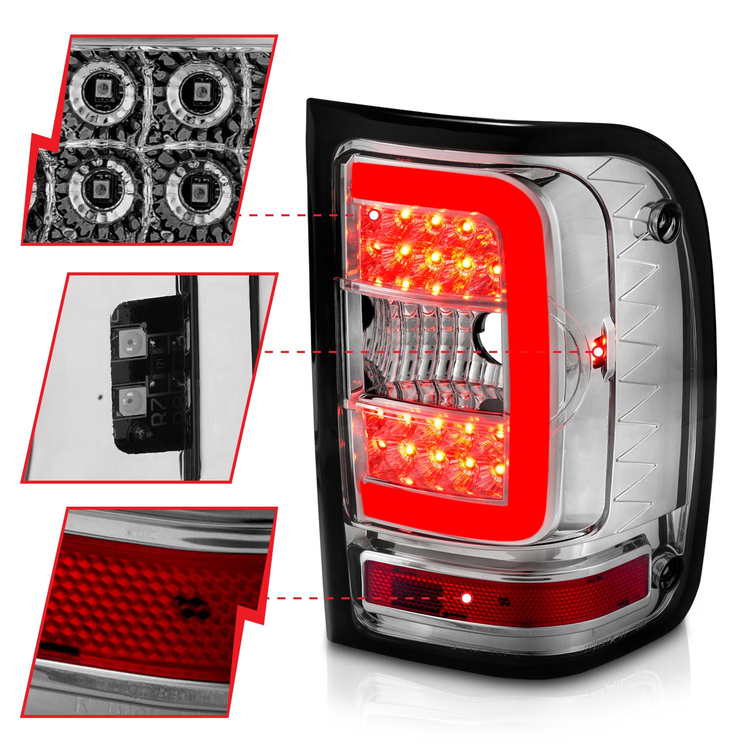 ANZO USA 311392 - Tail Light Set