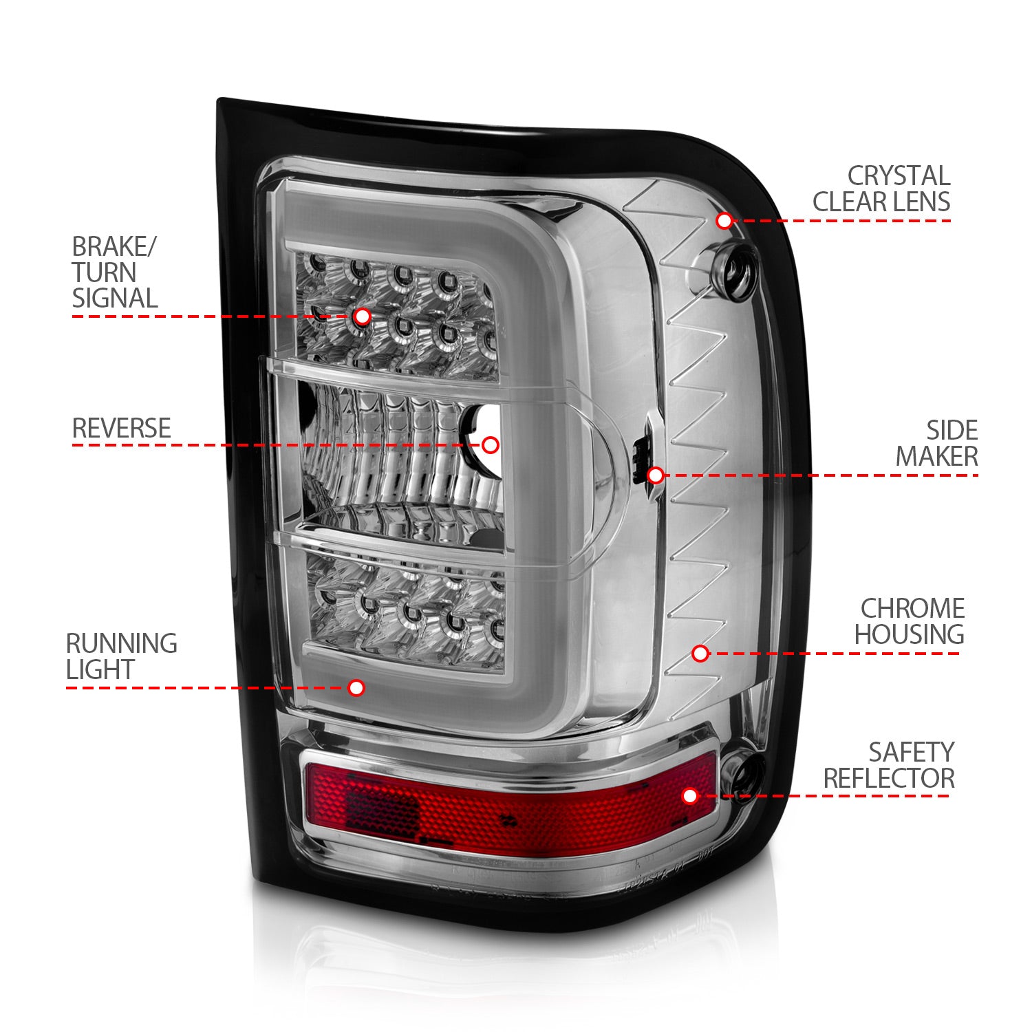 ANZO USA 311392 - Tail Light Set