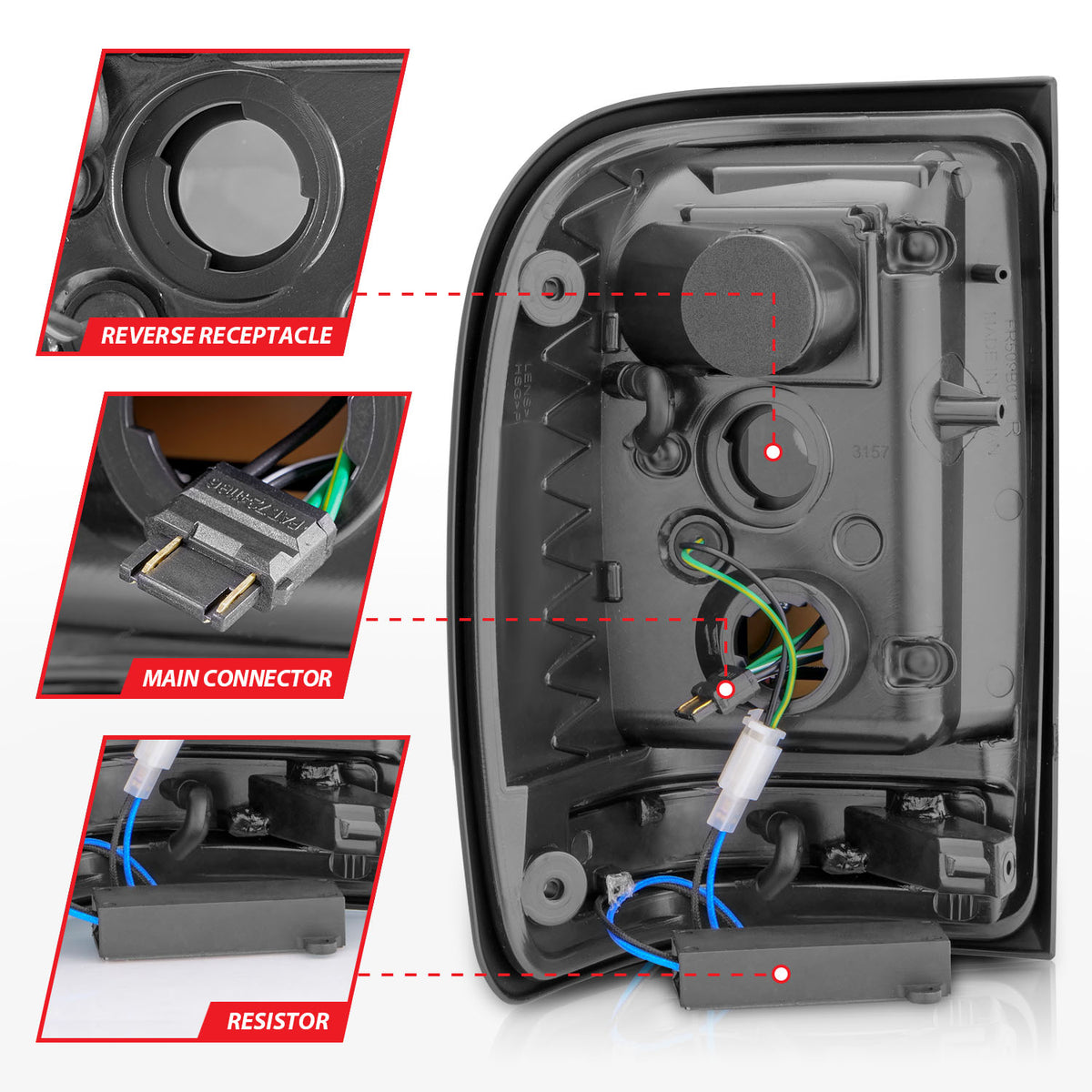 ANZO USA 311392 - Tail Light Set