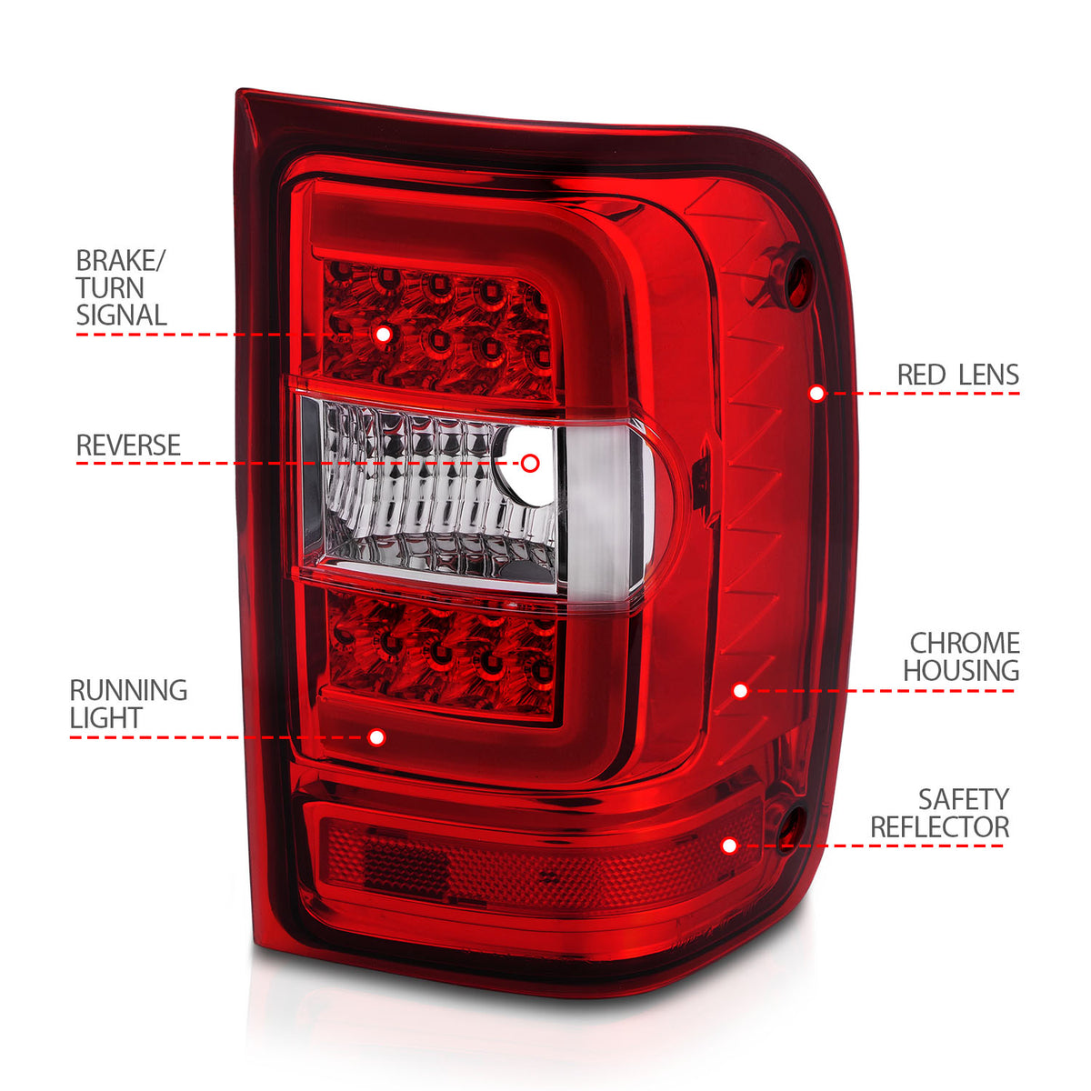 ANZO USA 311393 - Tail Light Set