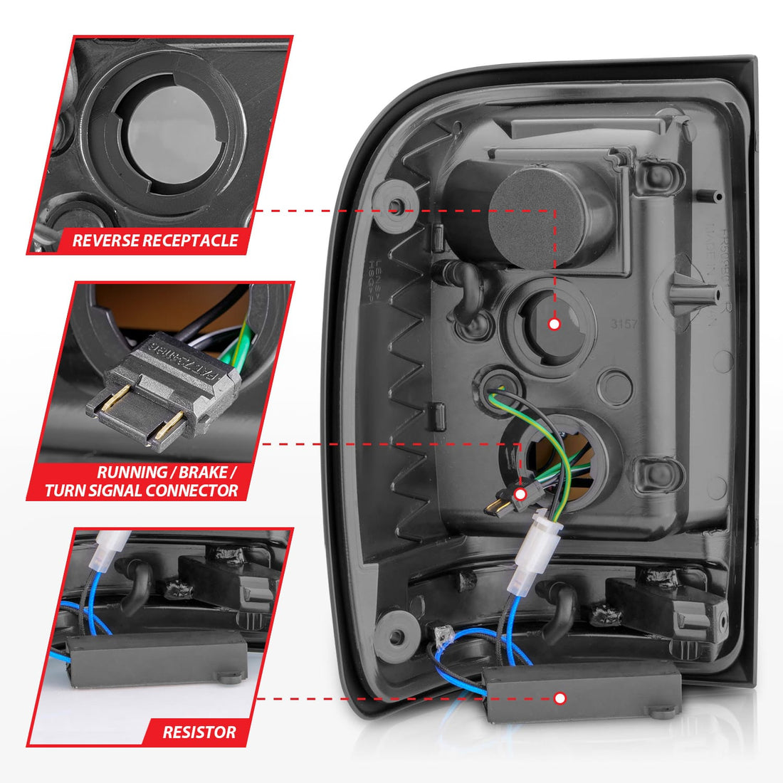 ANZO USA ANZO USA 311393 Tail Light Set
