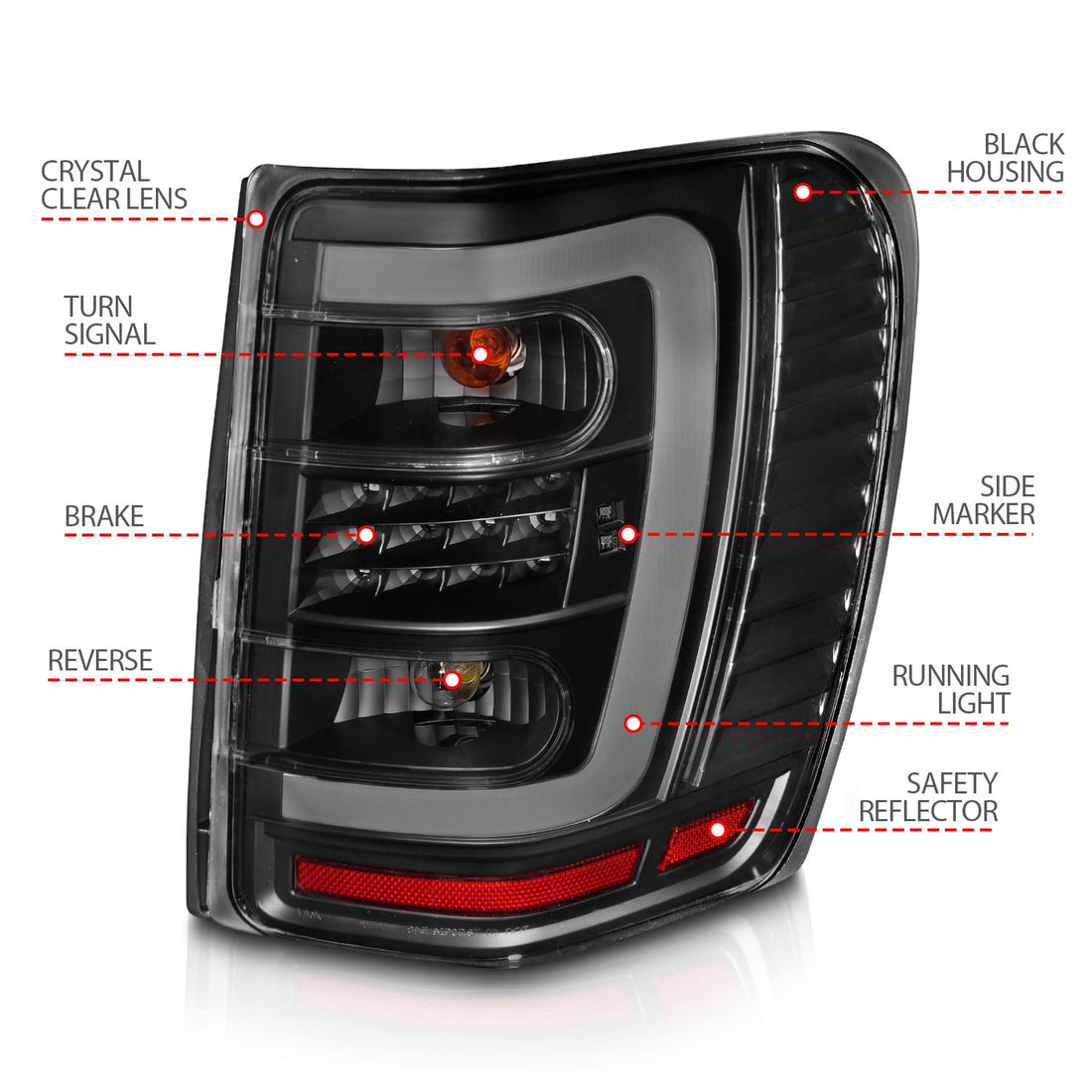 ANZO USA ANZO USA 311394 Tail Light Set