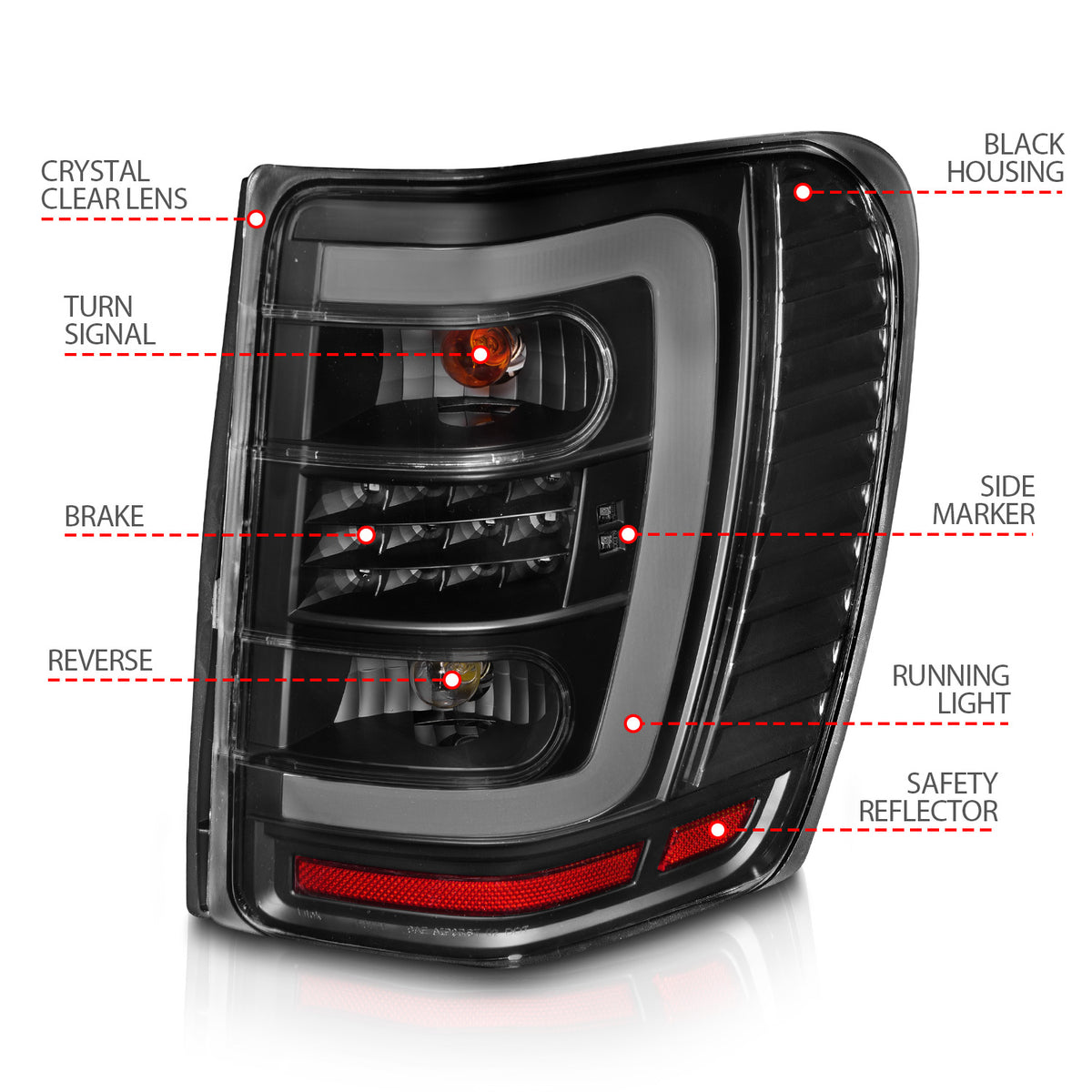 ANZO USA 311394 - Tail Light Set