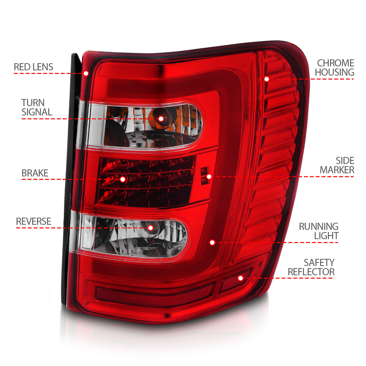 ANZO USA 311396 - Tail Light Set