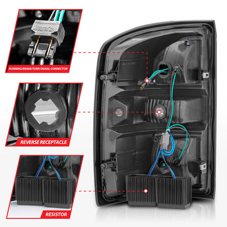 ANZO USA 311397 - Tail Light Set