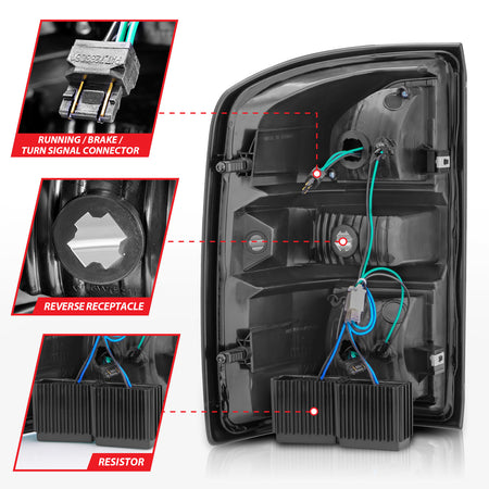 ANZO USA 311398 - Tail Light Set
