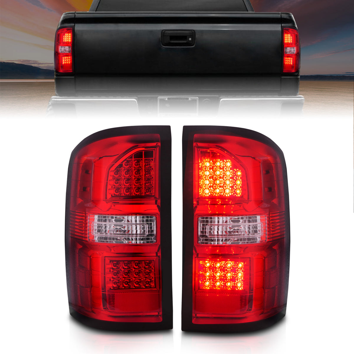 ANZO USA 311399 - Tail Light Set