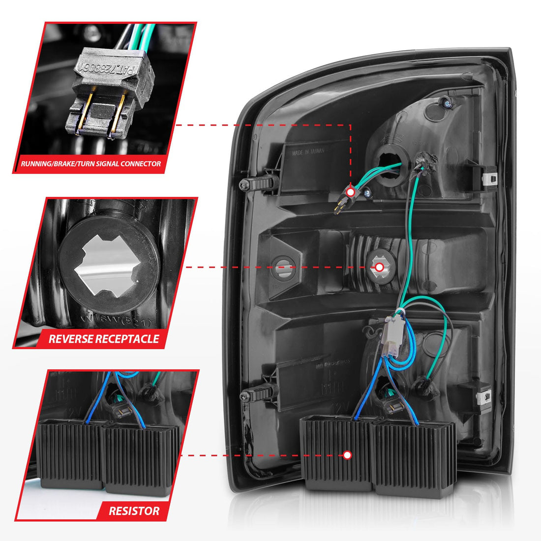 ANZO USA ANZO USA 311399 Tail Light Set