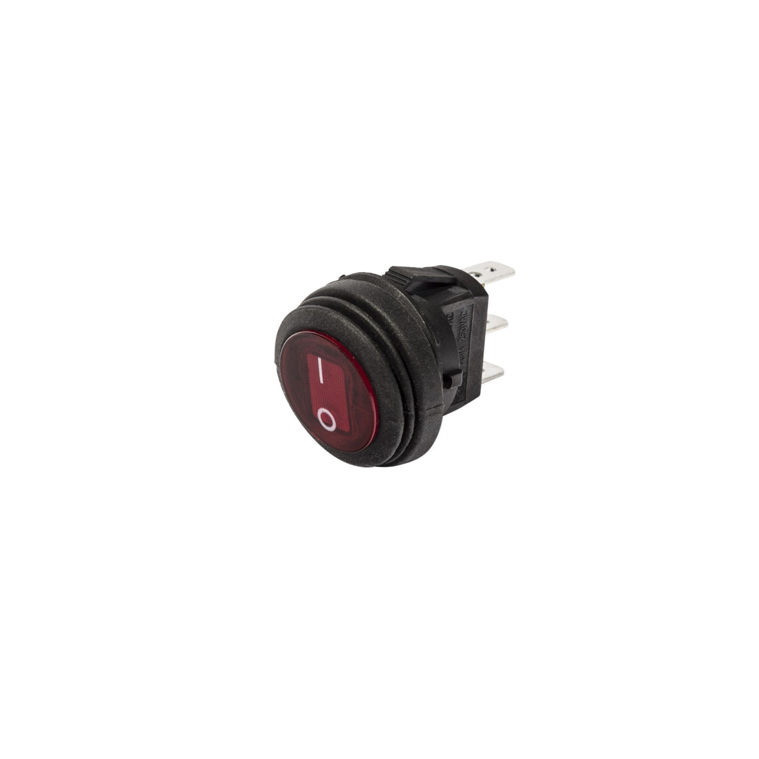 KC HiLiTES 3113 - KC Switch Illuminated LED Rocker 2-Position Round Red 3