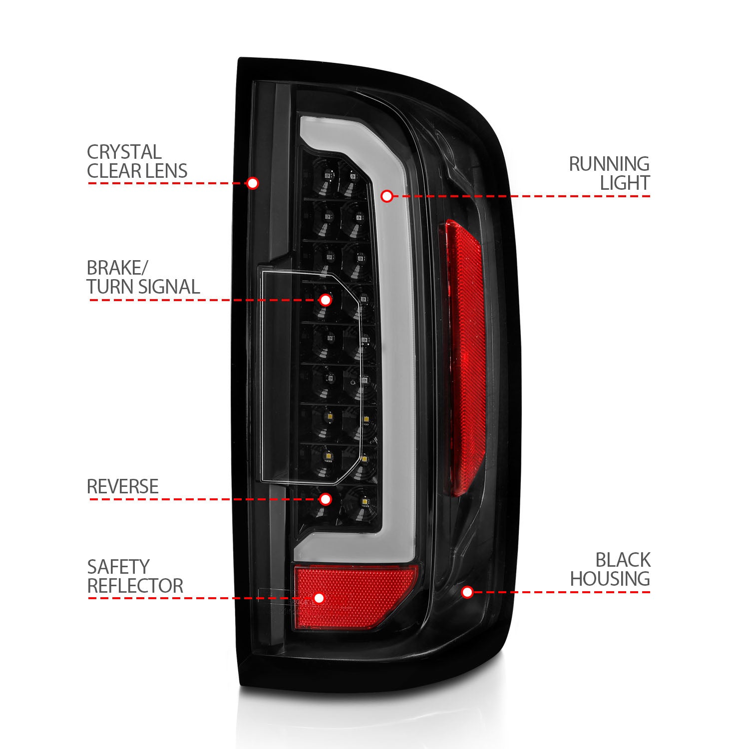 ANZO USA 311405 - Tail Light Set