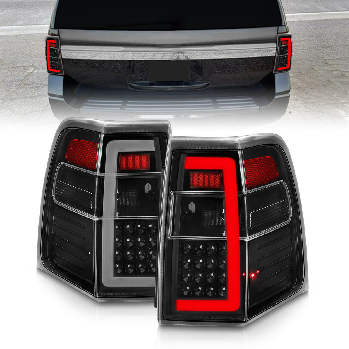 ANZO USA 311408 - Tail Light Set