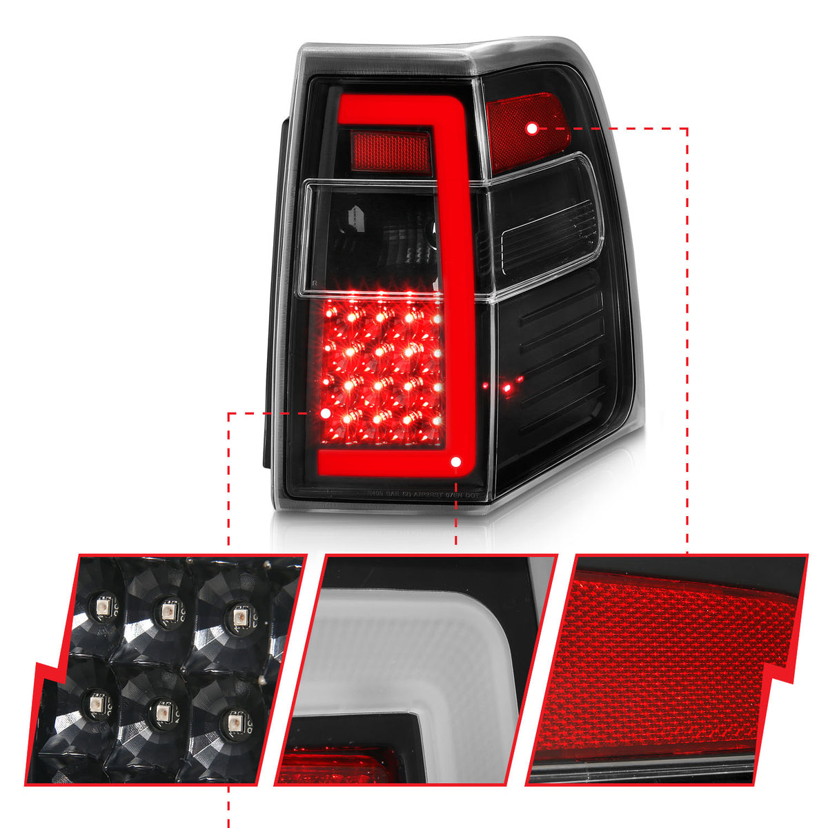 ANZO USA 311408 - Tail Light Set