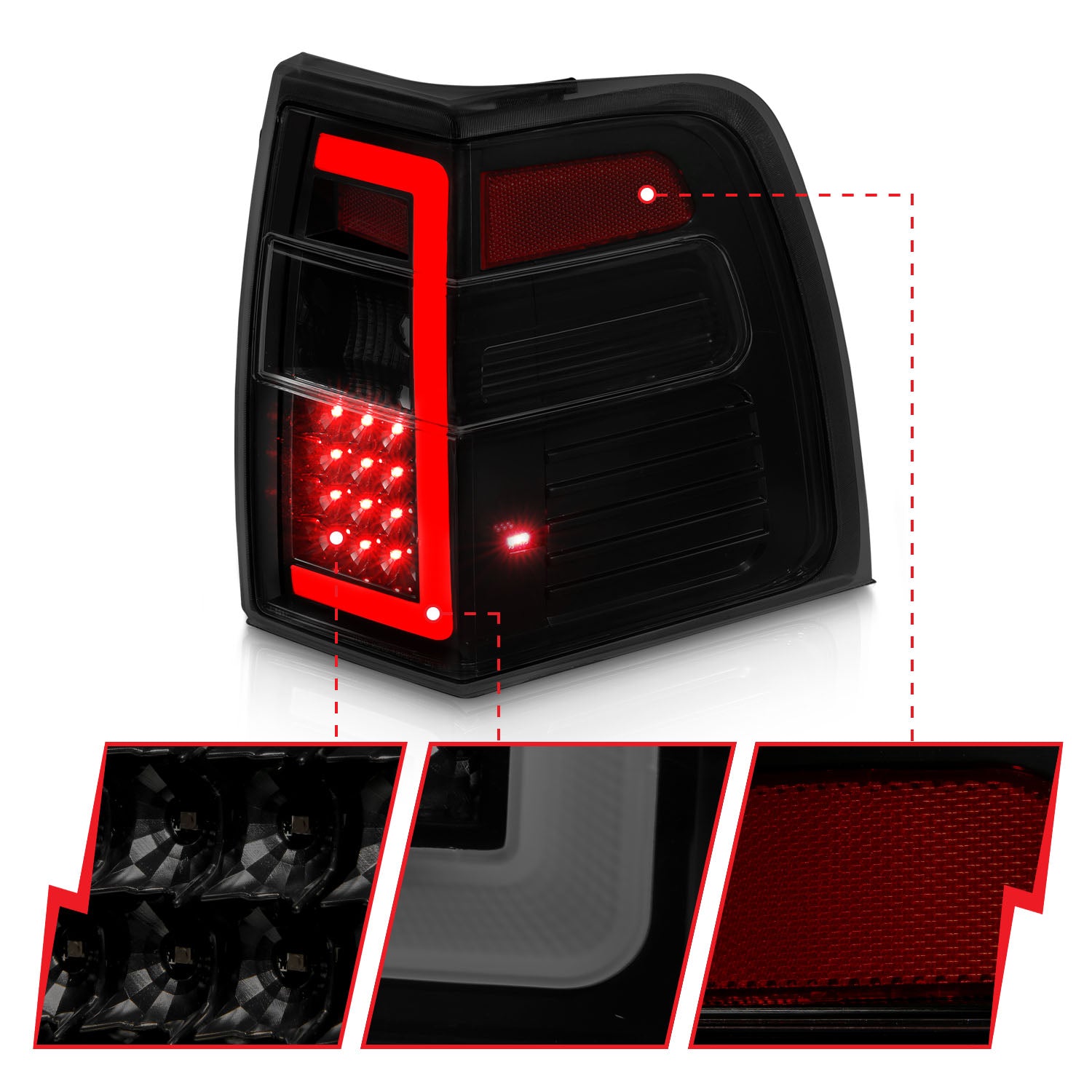 ANZO USA 311409 - Tail Light Set
