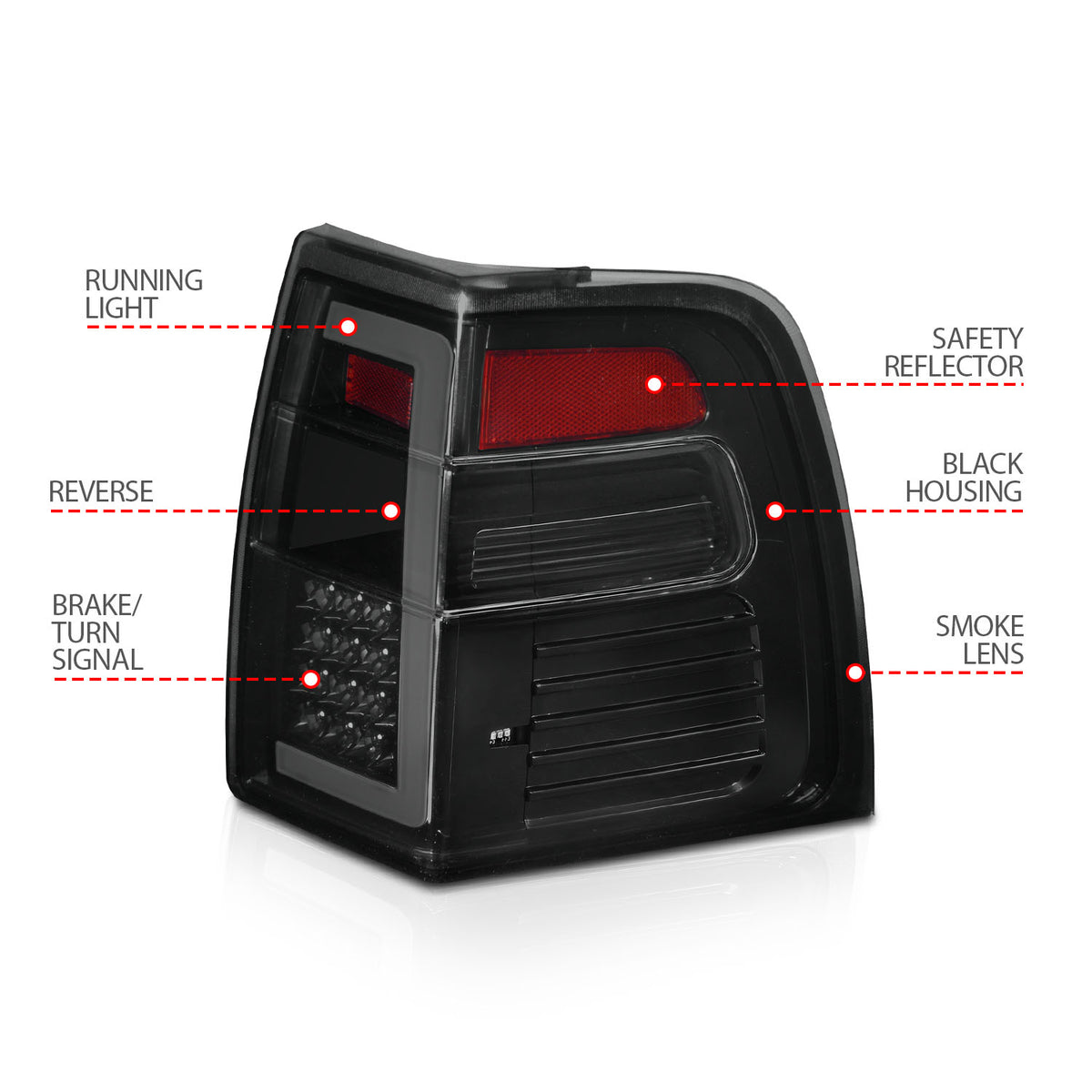 ANZO USA 311409 - Tail Light Set