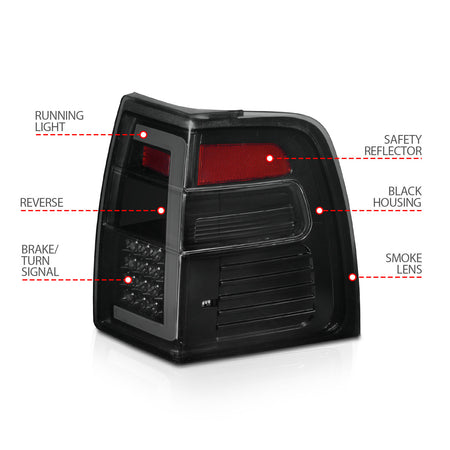 ANZO USA 311409 - Tail Light Set