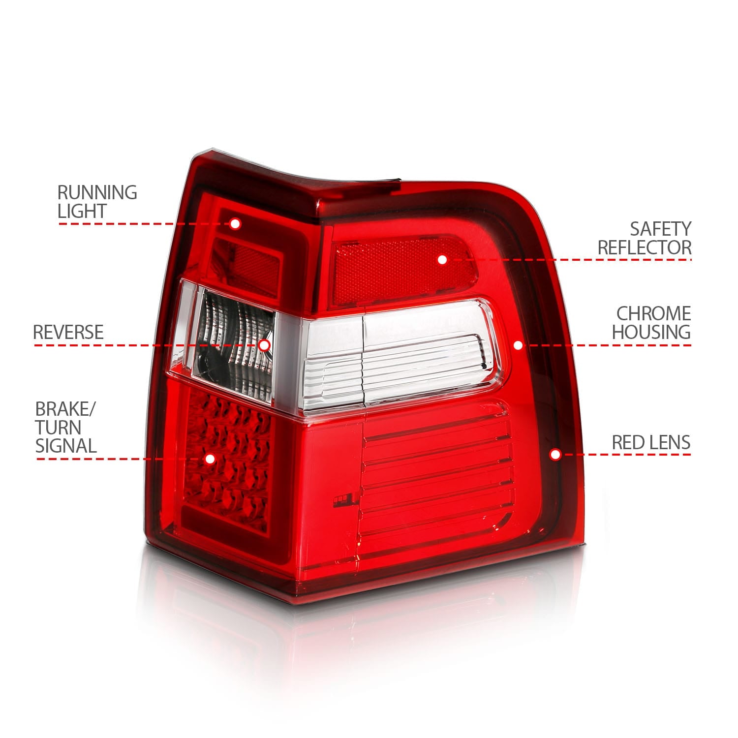 ANZO USA ANZO USA 311410 Tail Light Set