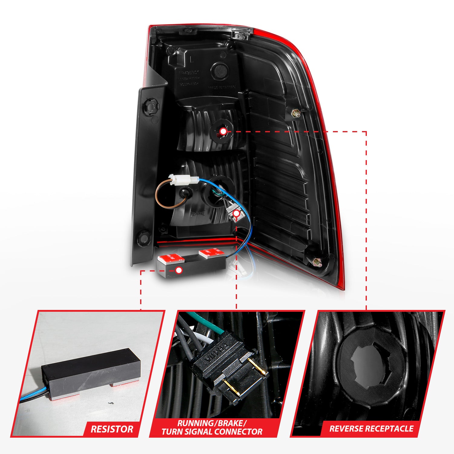 ANZO USA 311410 - Tail Light Set