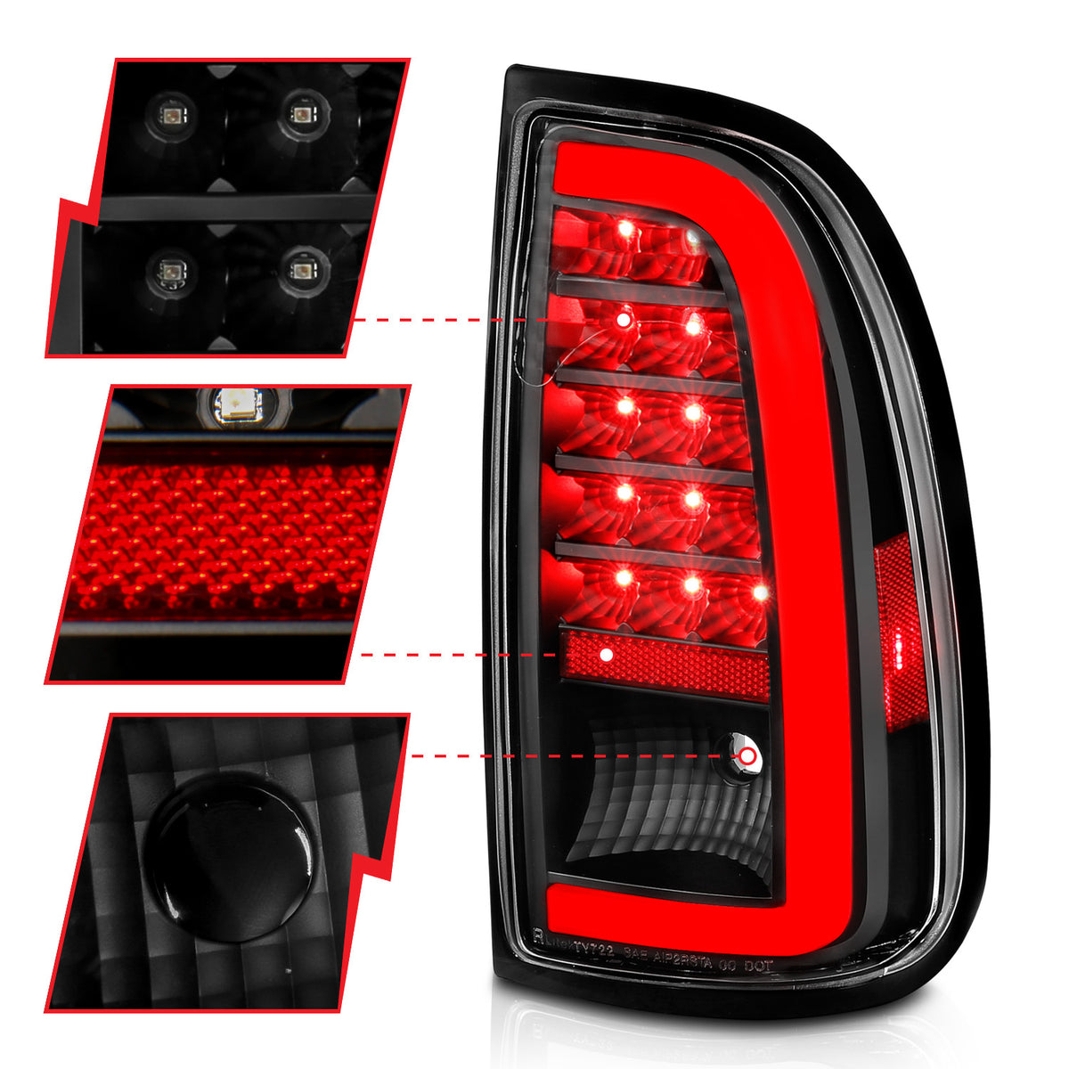 ANZO USA 311411 - Tail Light Set