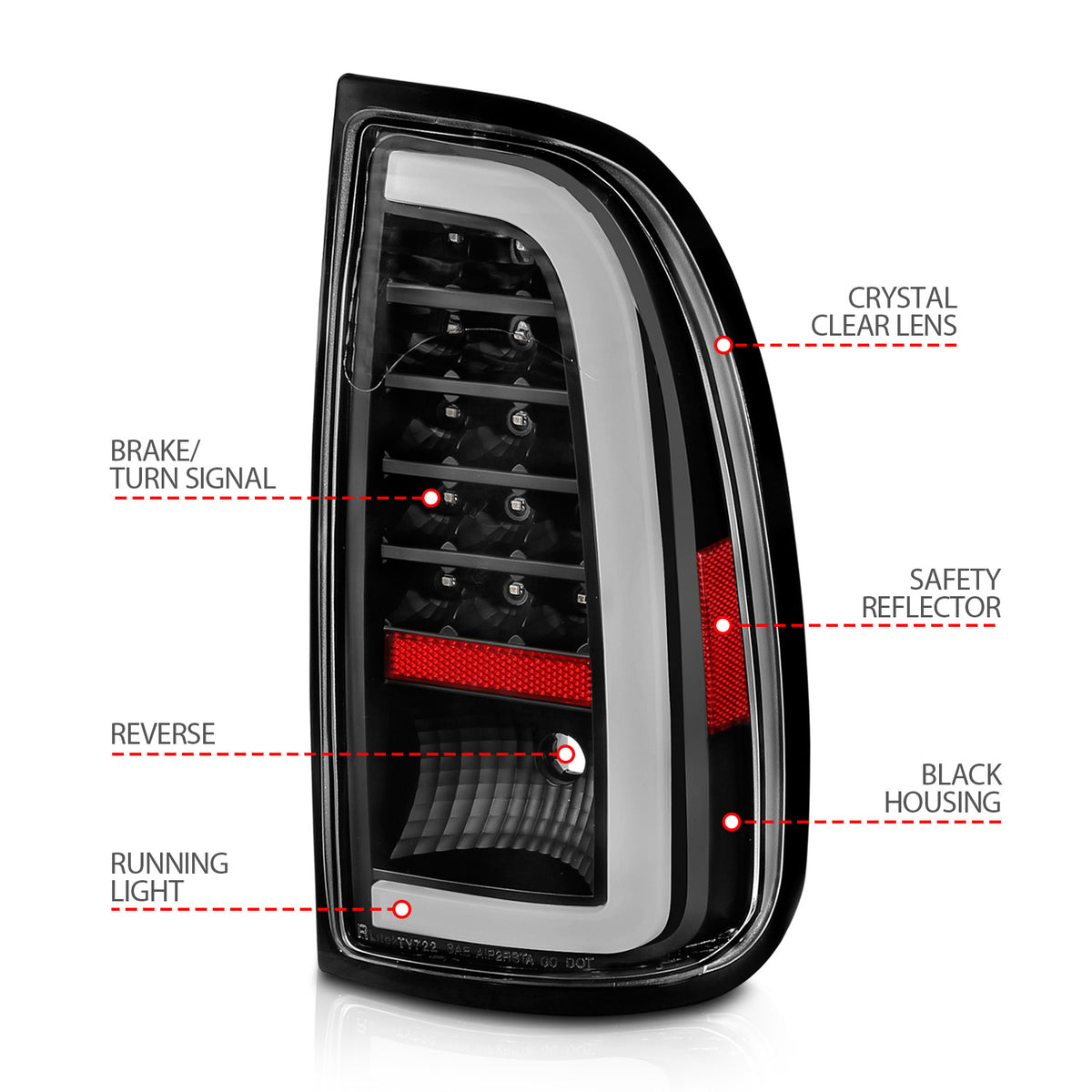 ANZO USA 311411 - Tail Light Set