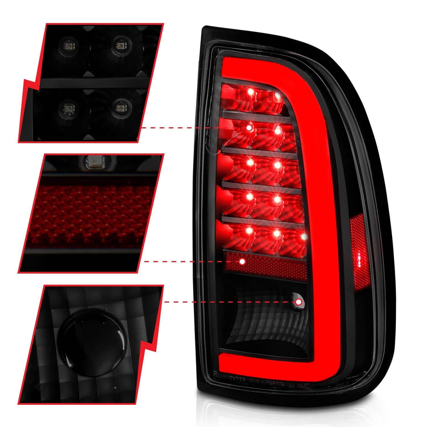ANZO USA ANZO USA 311412 Tail Light Set