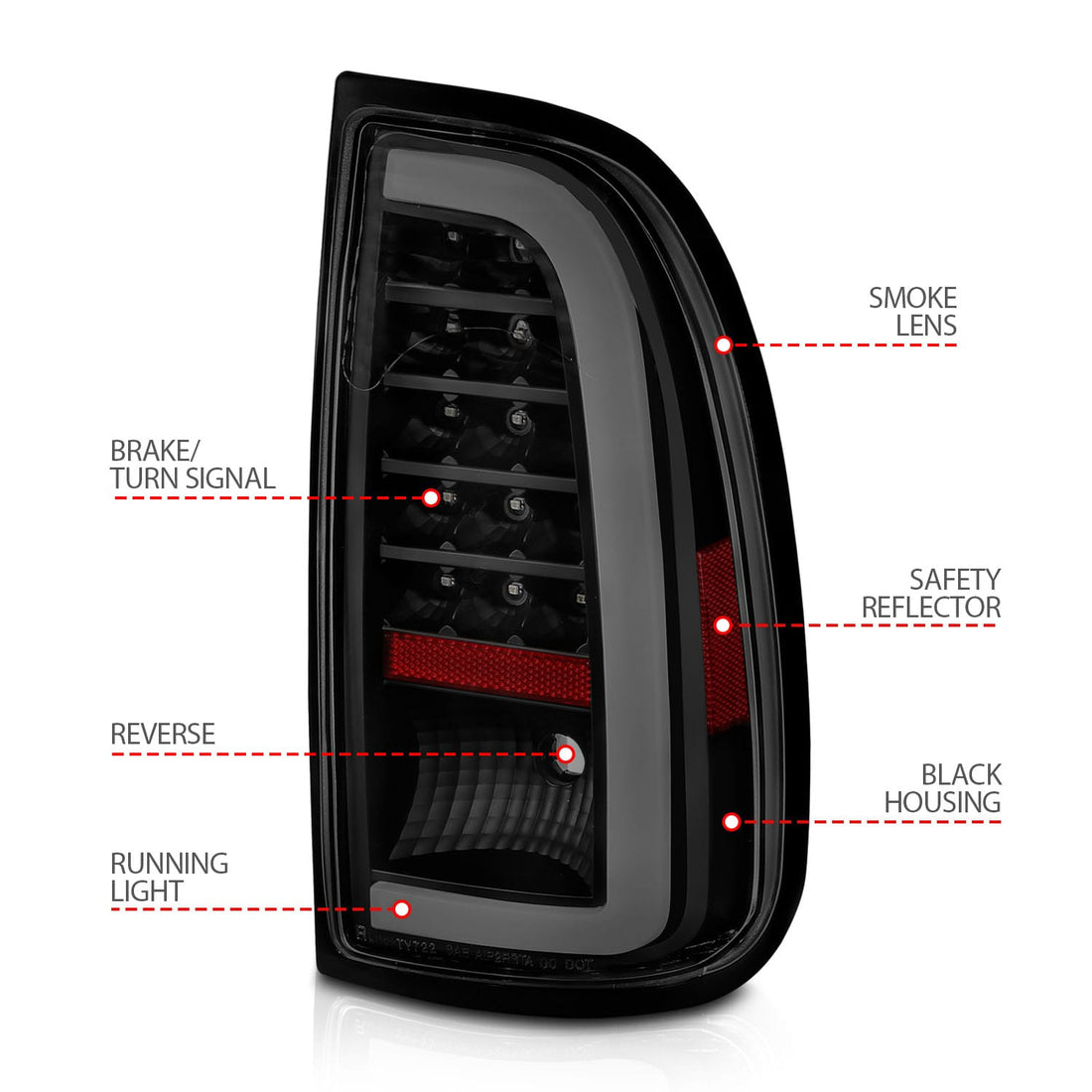 ANZO USA ANZO USA 311412 Tail Light Set