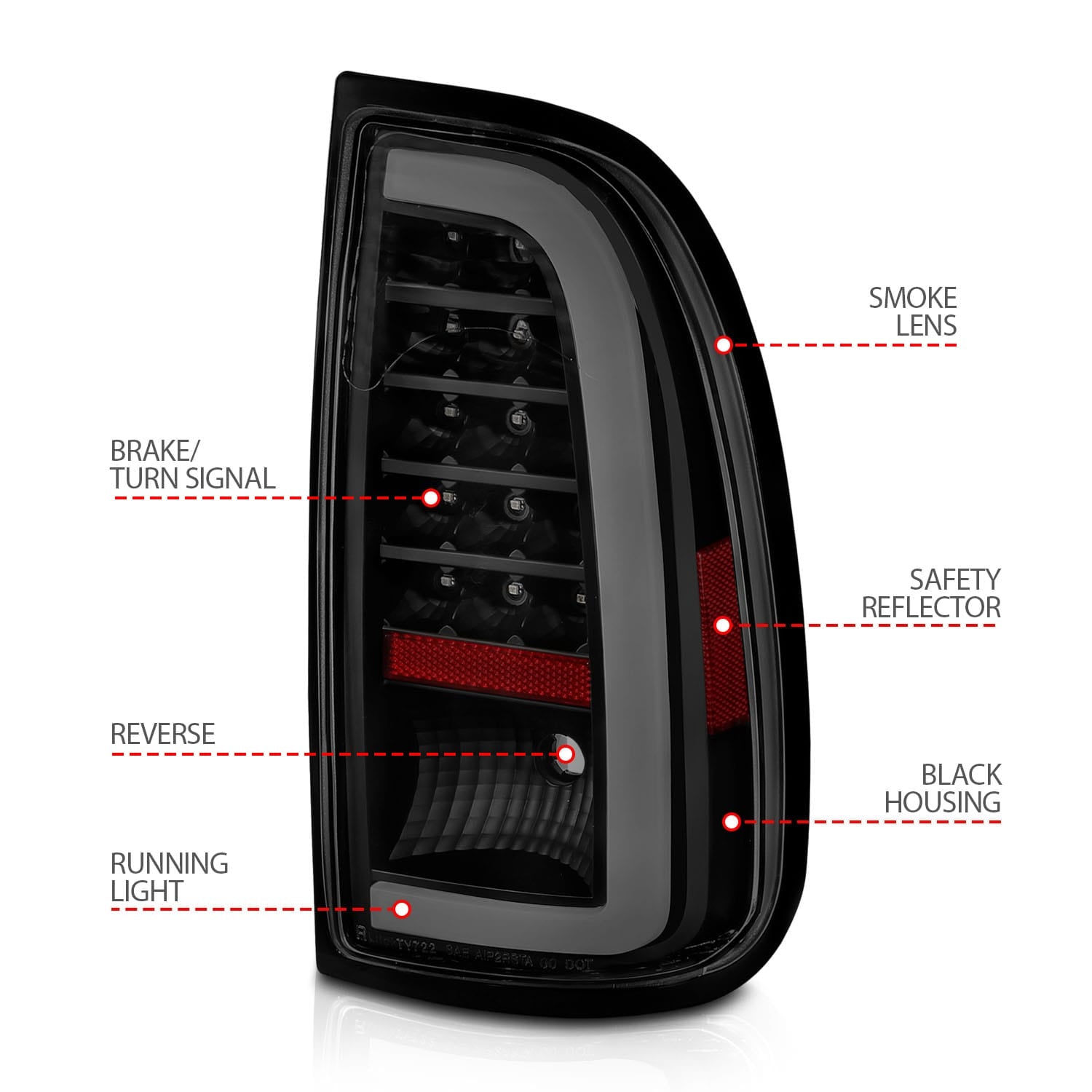 ANZO USA ANZO USA 311412 Tail Light Set