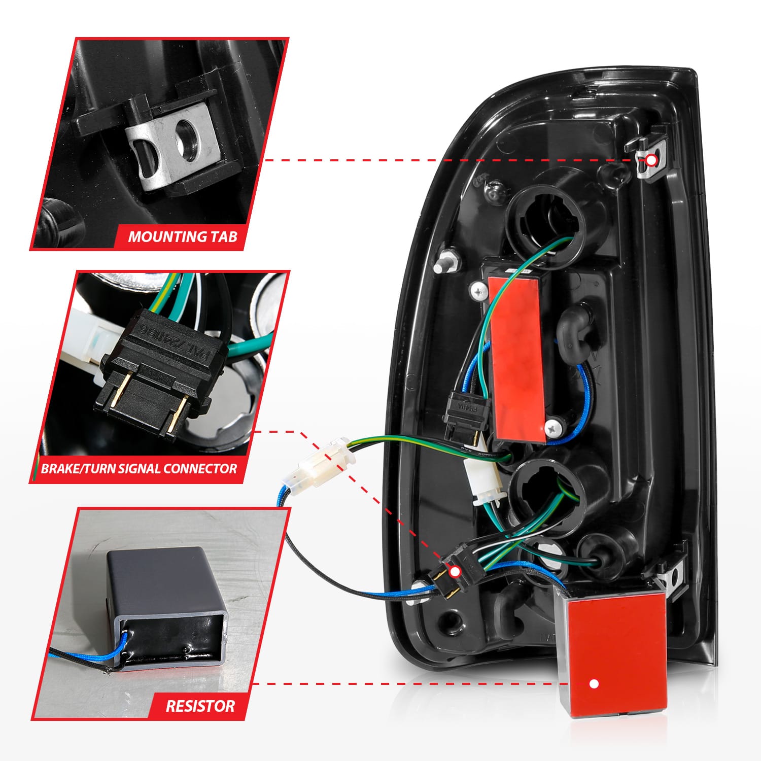 ANZO USA ANZO USA 311412 Tail Light Set