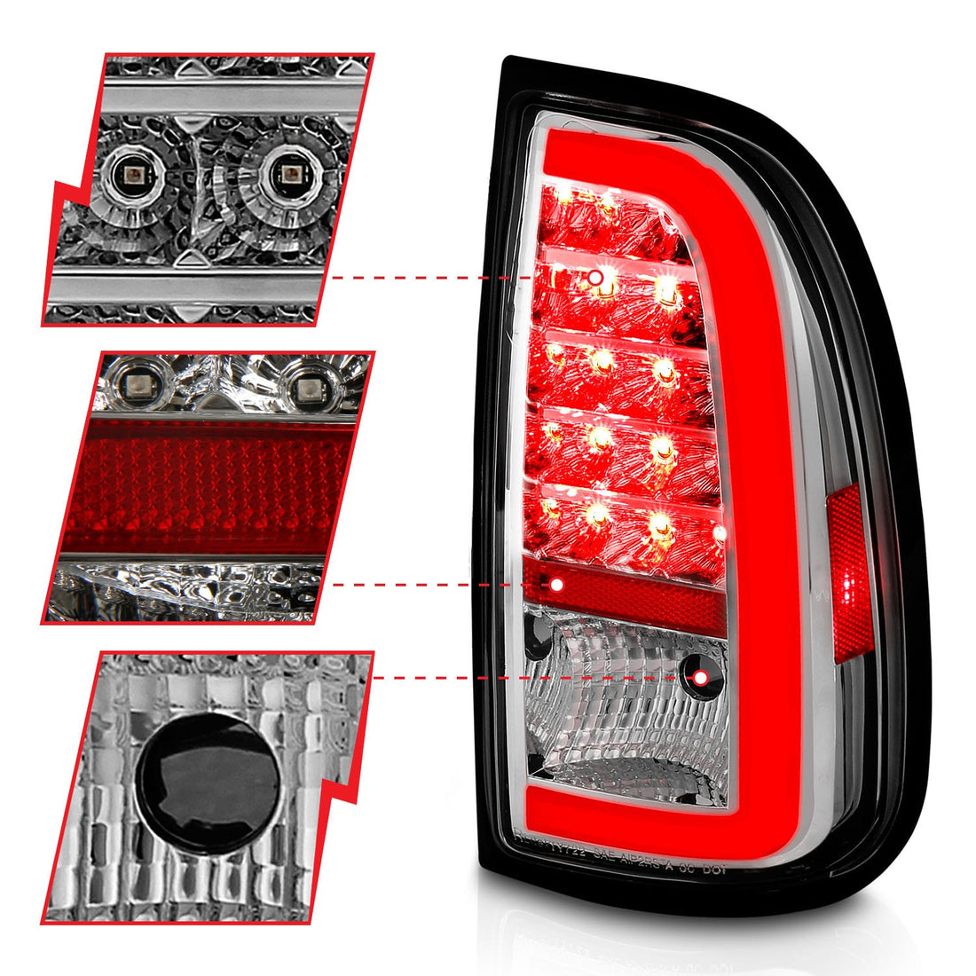 ANZO USA ANZO USA 311413 Tail Light Set