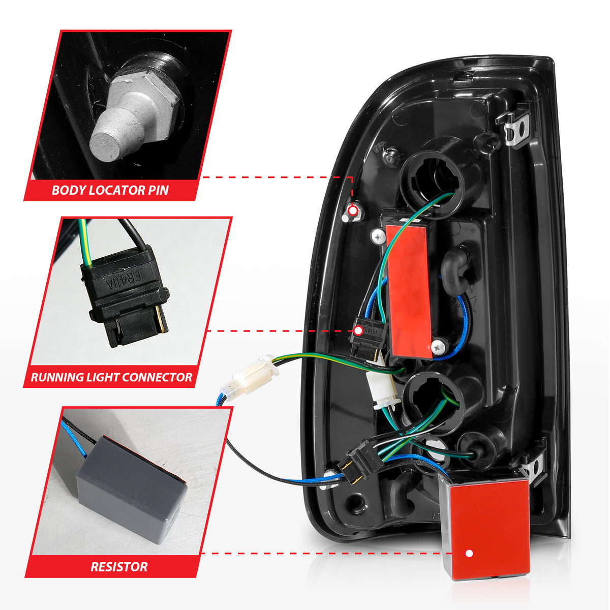 ANZO USA 311413 - Tail Light Set