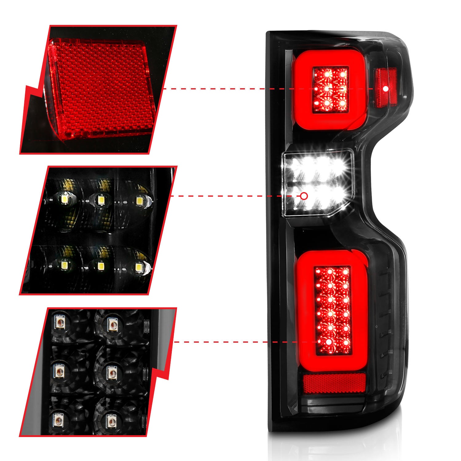 ANZO USA 311414 - Tail Light Set