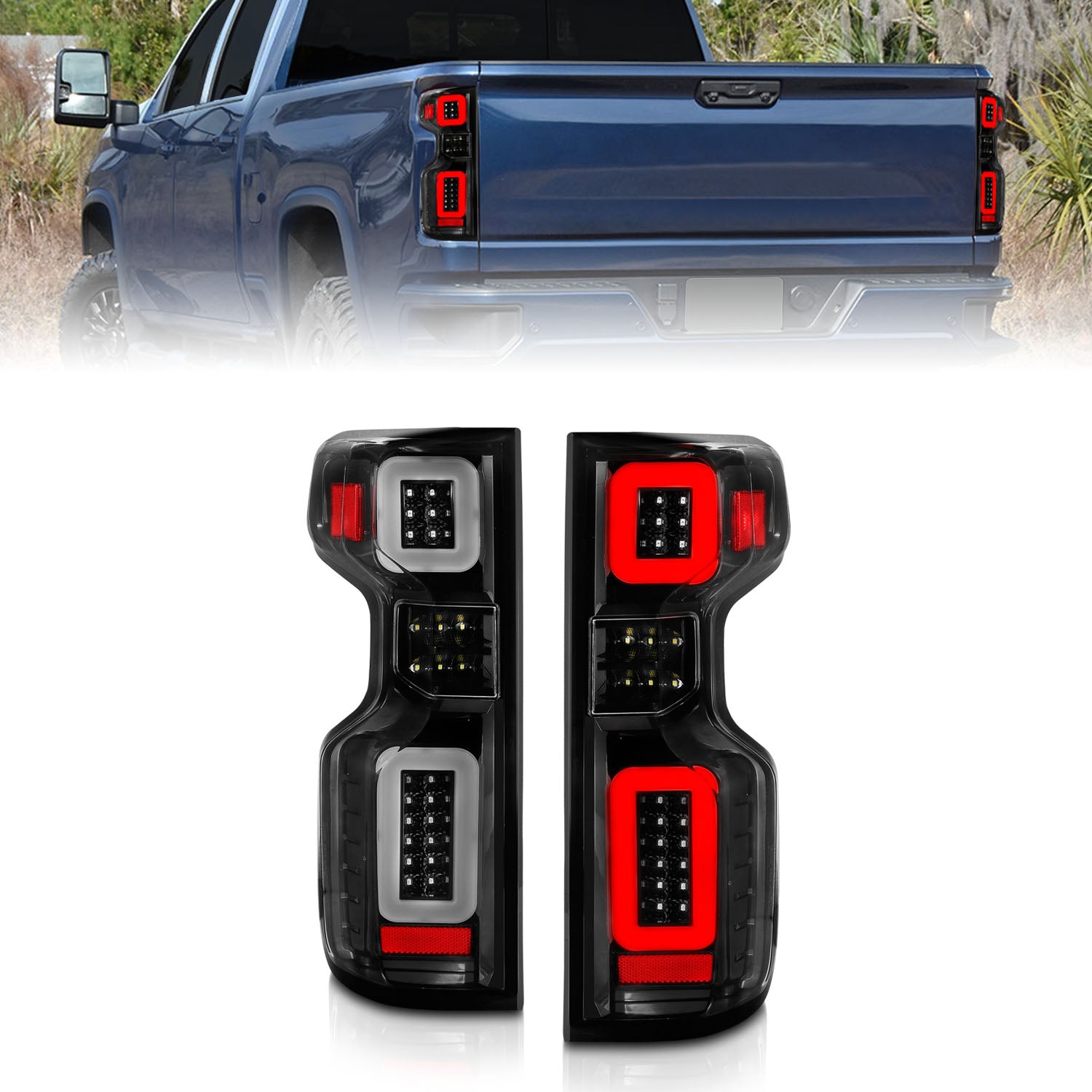 ANZO USA 311417 - Tail Light Set