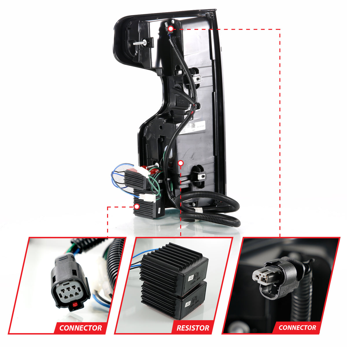 ANZO USA 311417 - Tail Light Set