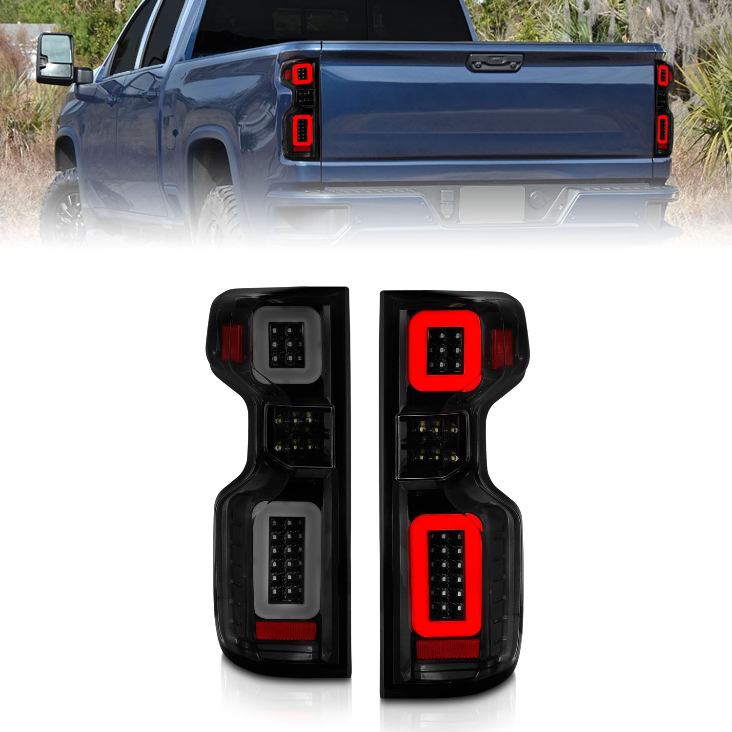 ANZO USA 311418 - Tail Light Set