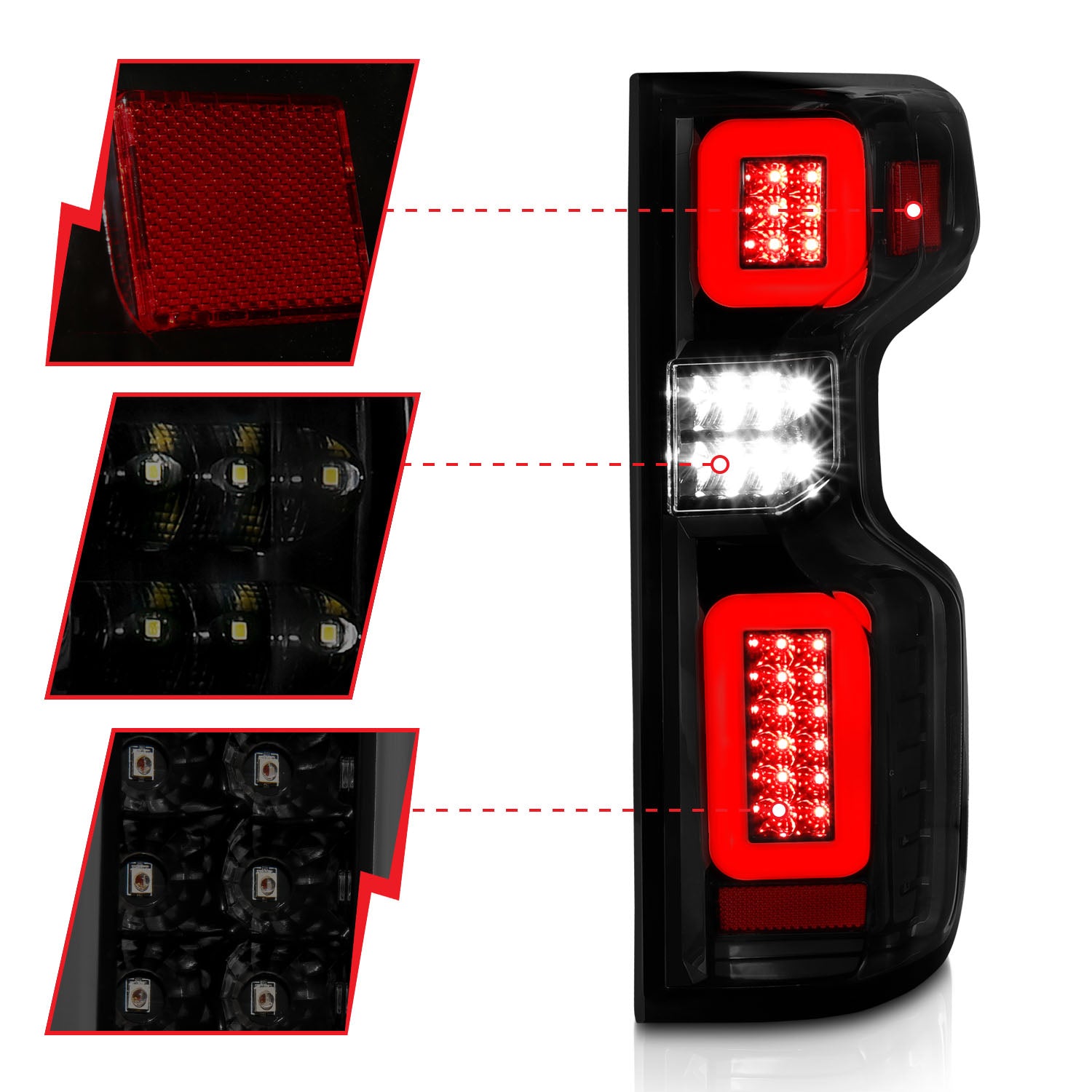 ANZO USA 311418 - Tail Light Set