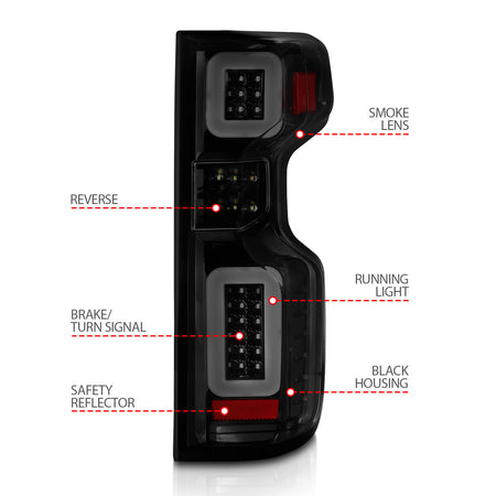 ANZO USA 311418 - Tail Light Set