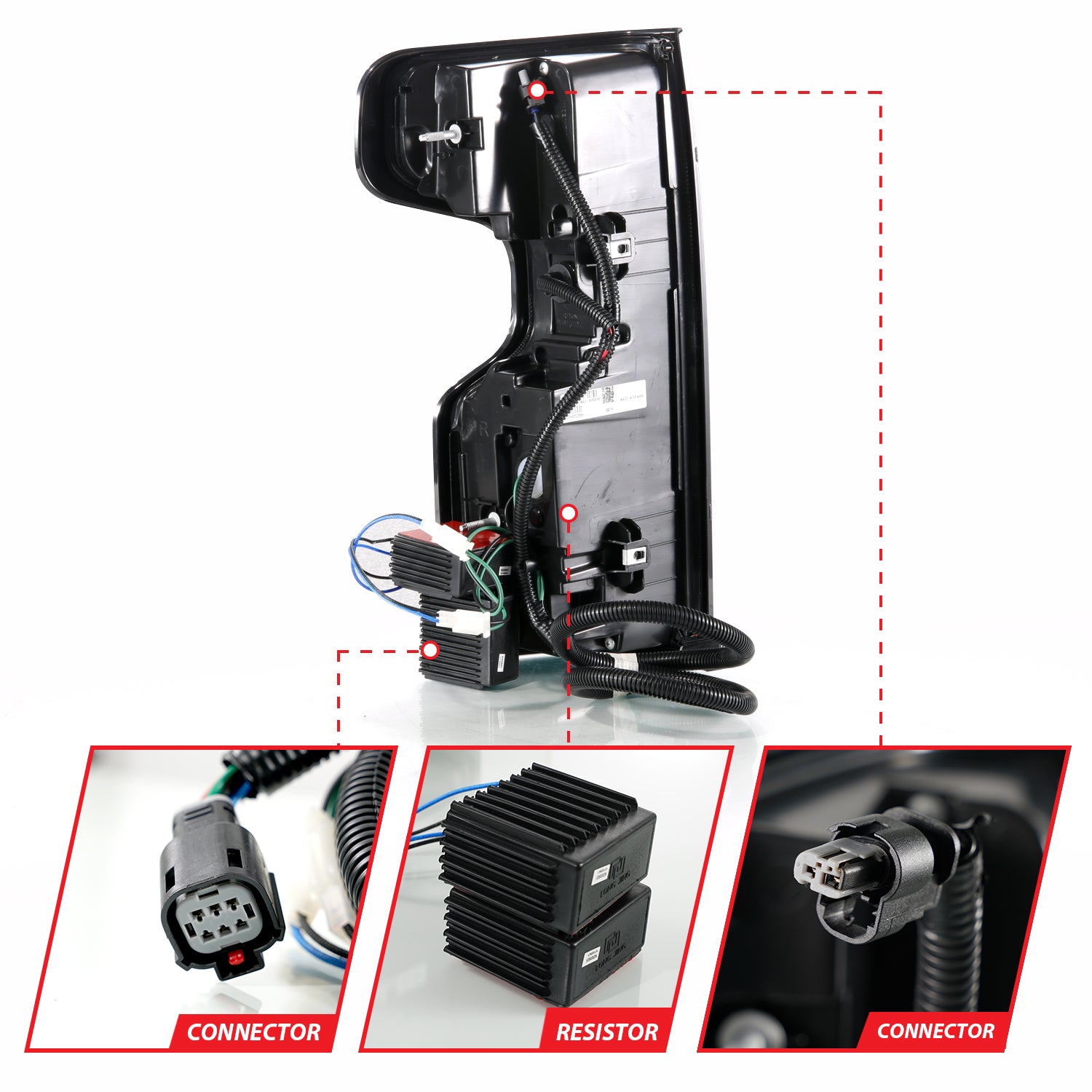 ANZO USA 311418 - Tail Light Set