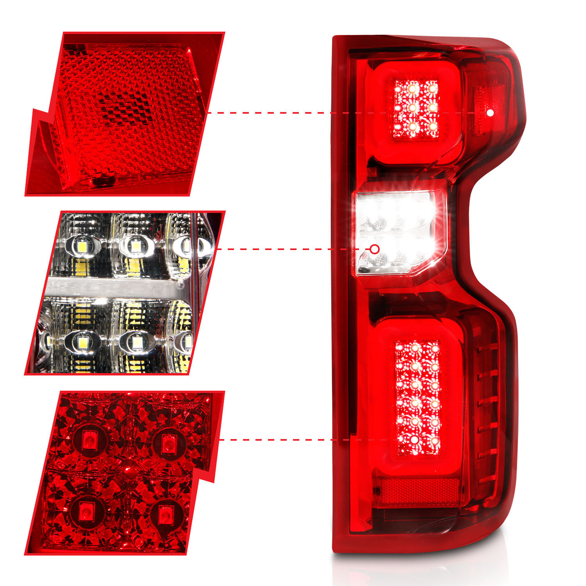 ANZO USA 311419 - Tail Light Set