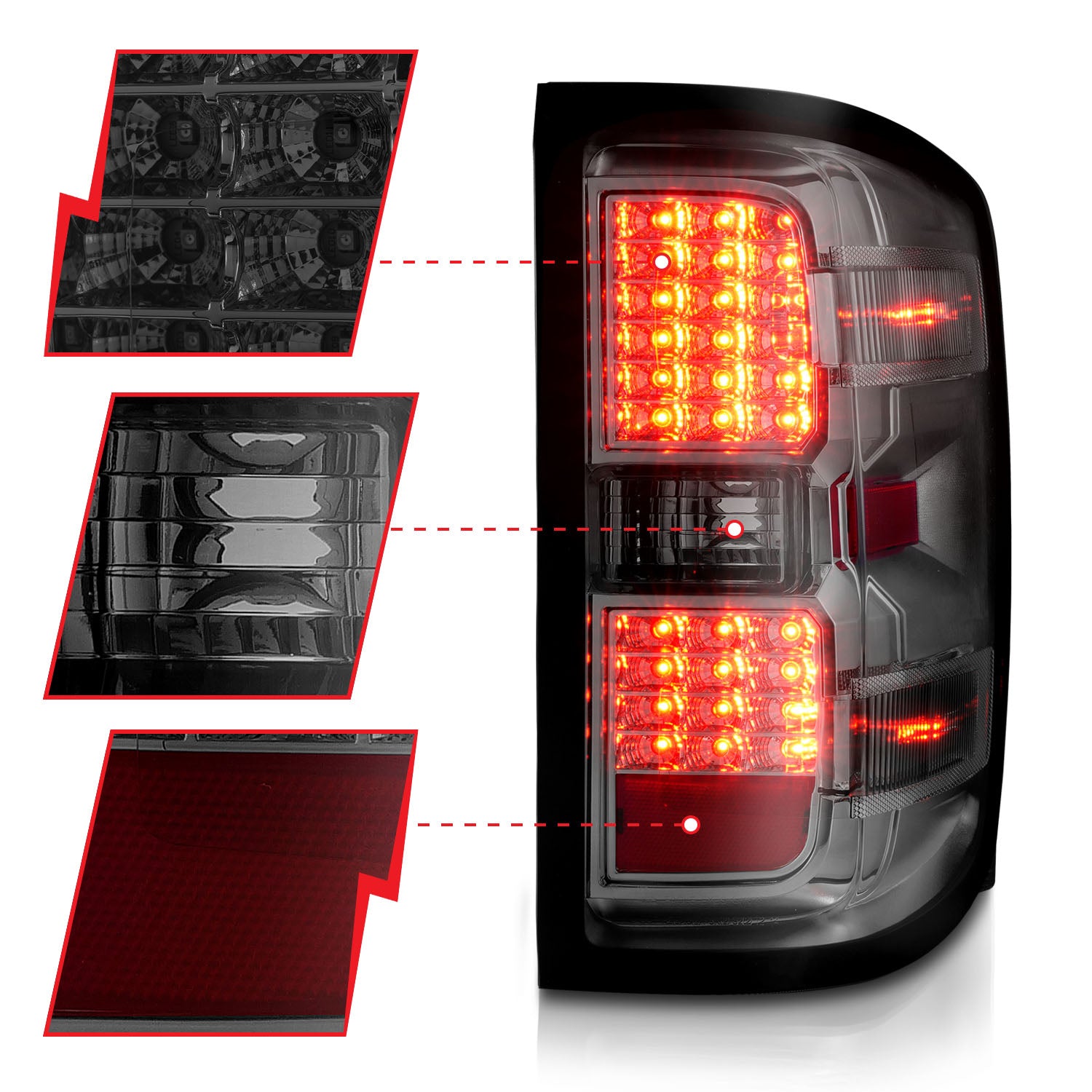 ANZO USA 311424 - Tail Light Set