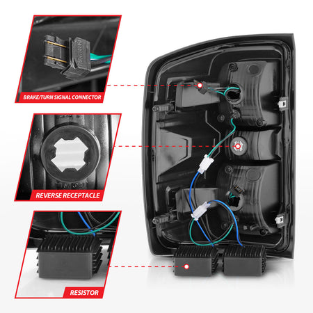 ANZO USA 311424 - Tail Light Set