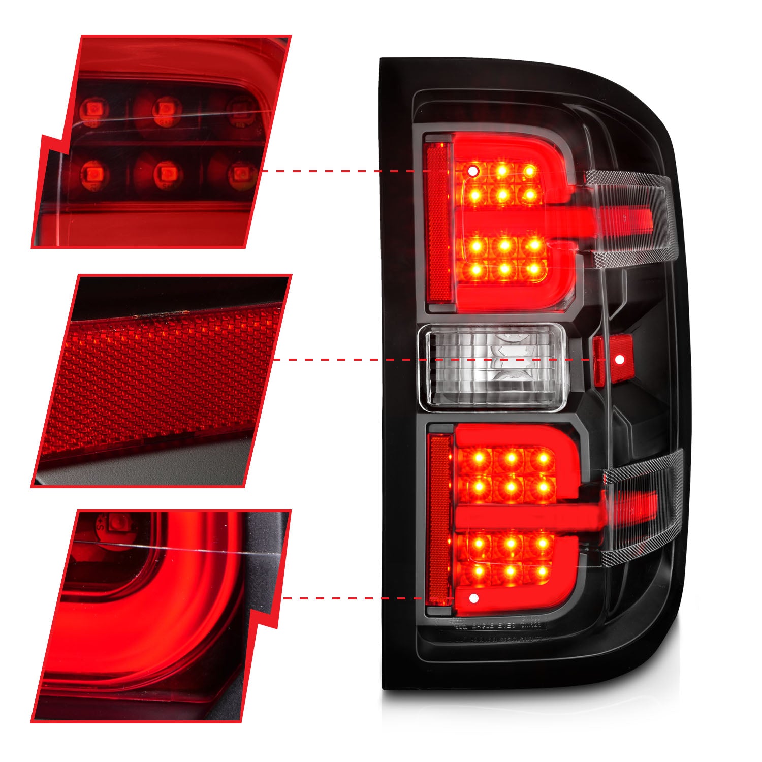 ANZO USA 311425 - Tail Light Set