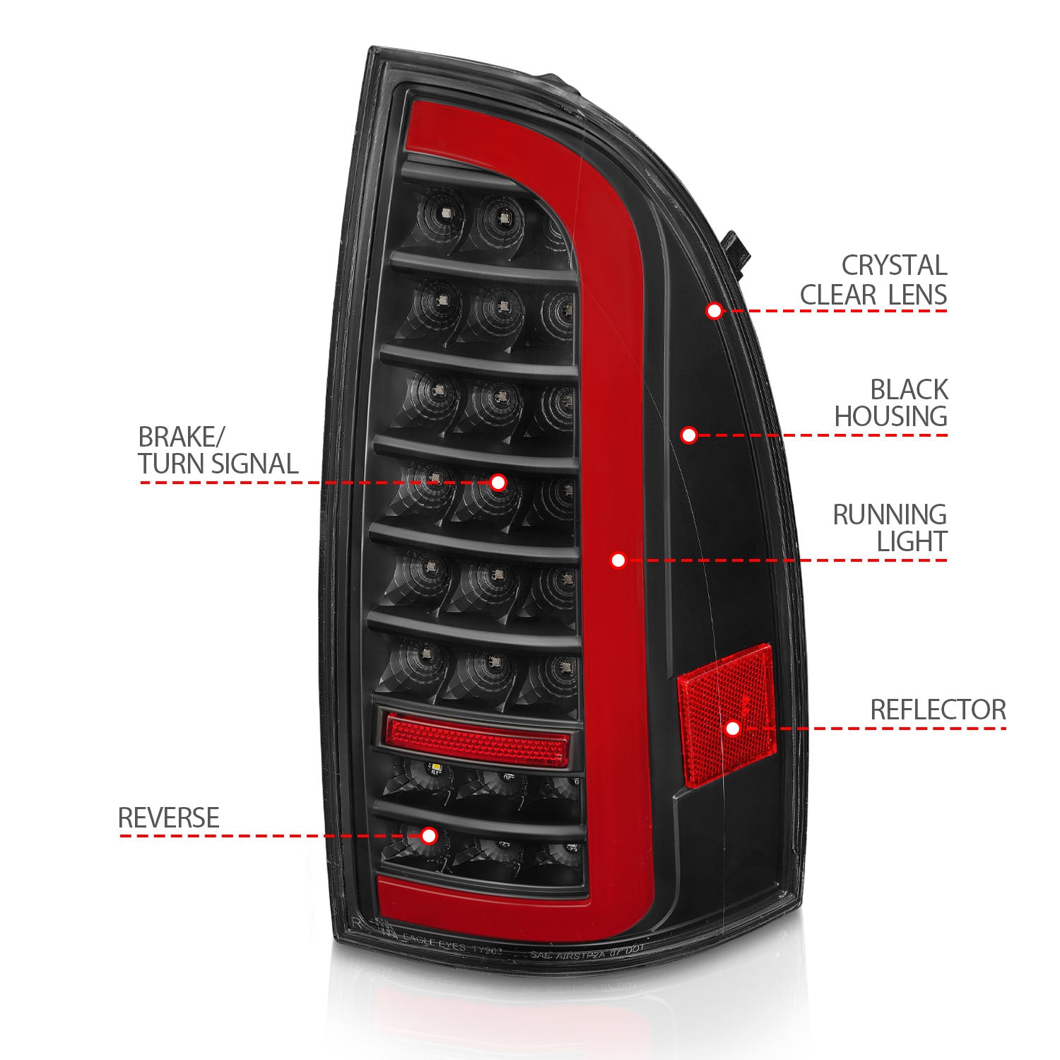 ANZO USA 311427 - Tail Light Set