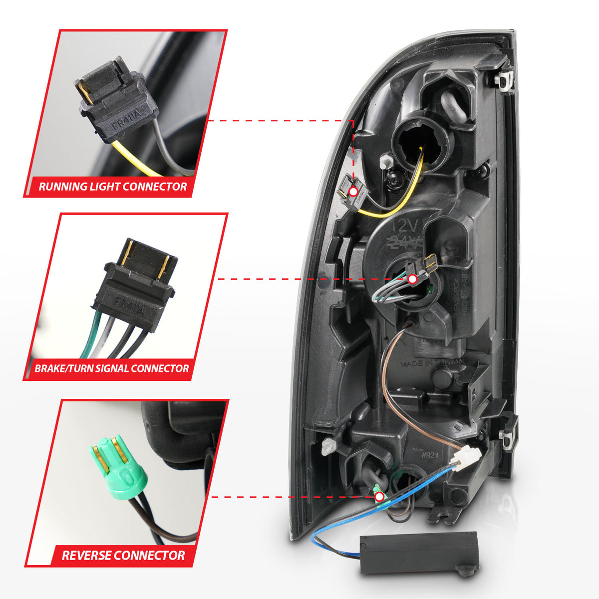 ANZO USA 311427 - Tail Light Set