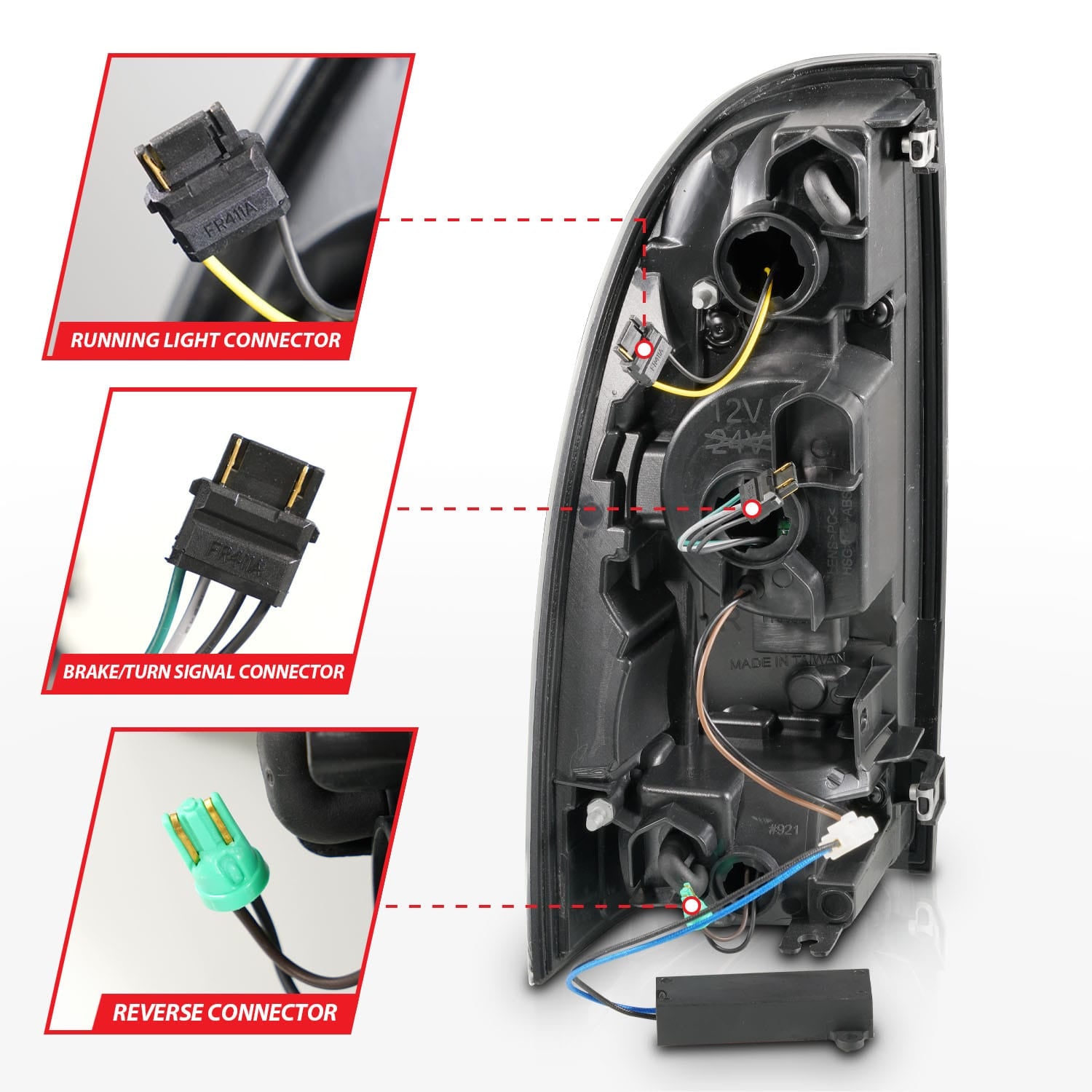ANZO USA ANZO USA 311427 Tail Light Set