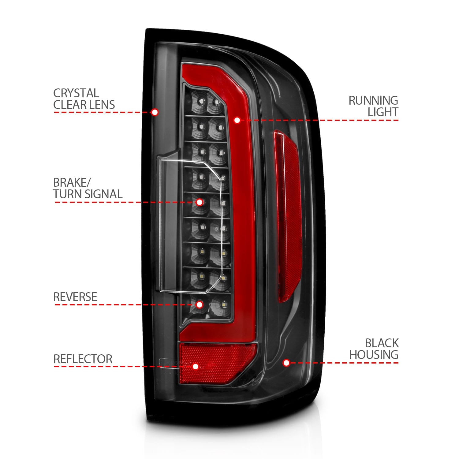 ANZO USA ANZO USA 311432 Tail Light Set