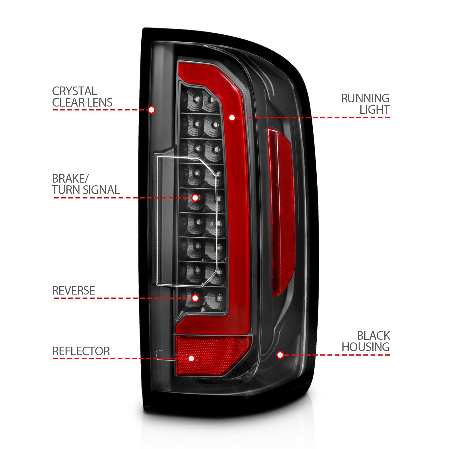 ANZO USA 311432 - Tail Light Set